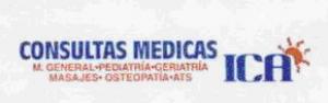 Logotipo de la clínica ICA - CONSULTAS MEDICAS 