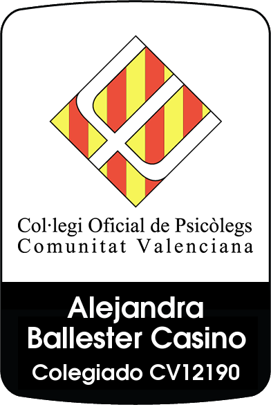 Logotipo de la clínica ALEJANDRA BALLESTER. Psicología Domiciliaria