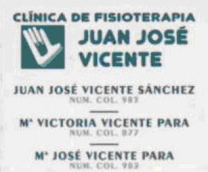 Logotipo de la clínica CLINICA DE FISIOTERAPIA JUAN J.  VICENTE